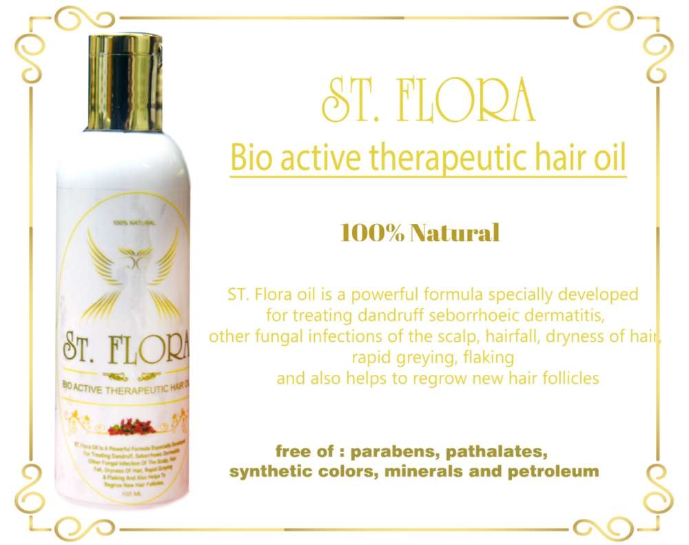 Try new bioactive therapeutic hair oil for hair growth-ST. FLORA
