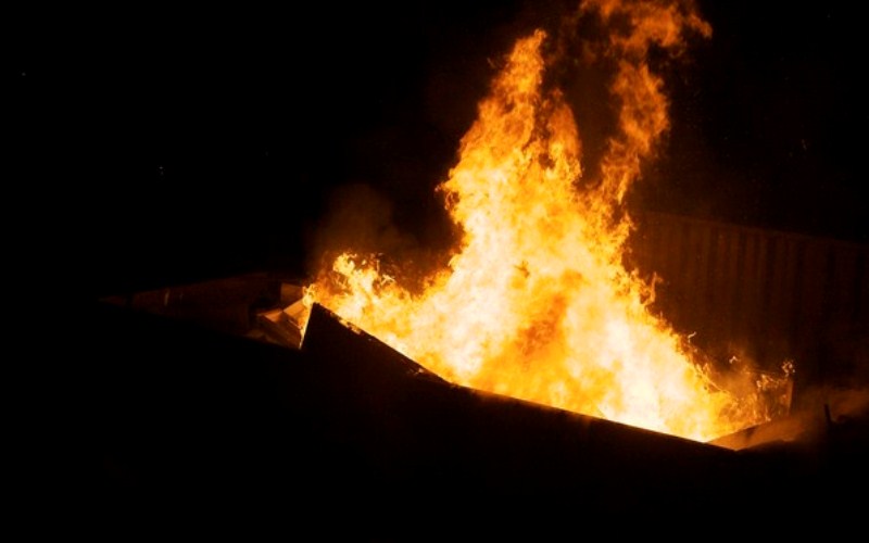 Nepal: Gas leak causes fire at a refugee camp, injures one