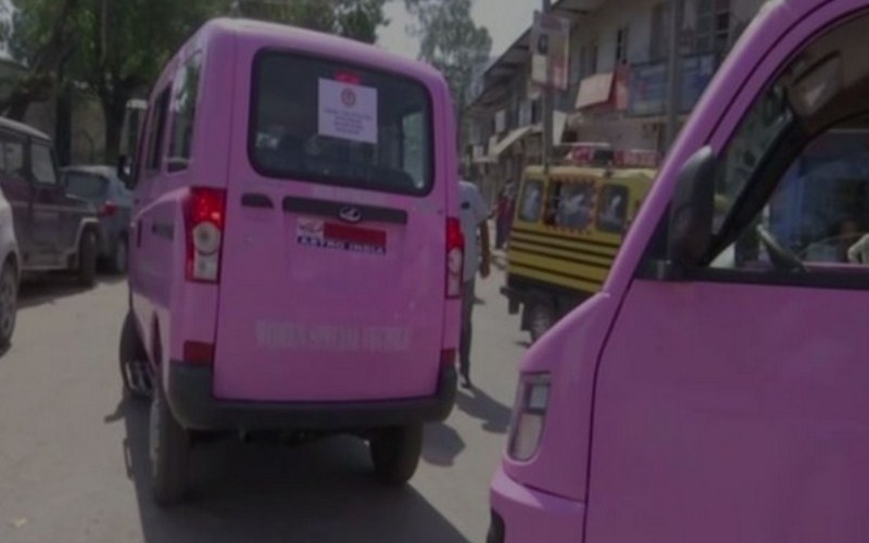 J-K: Pink vehicles launched for women and girls in Rajouri