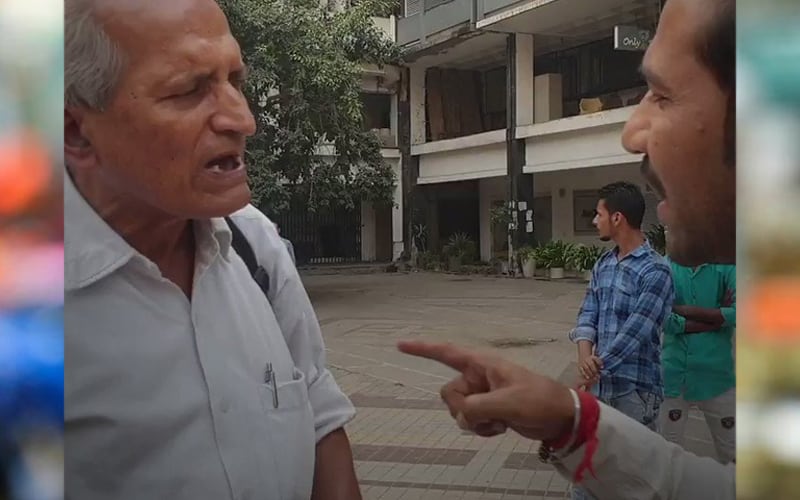 This 70 YO braves abuse & hate on a mission to spread peace