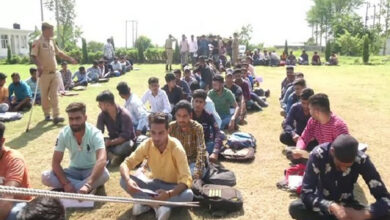 J-K: Youths participate in police recruitment rally