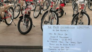 This masjid gifts free bicycles for kids for Fajr prayers