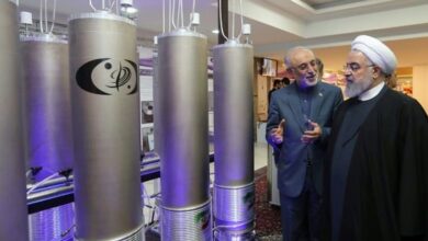 Iran says enriching uranium to five percent