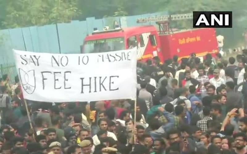 JNU fee hike