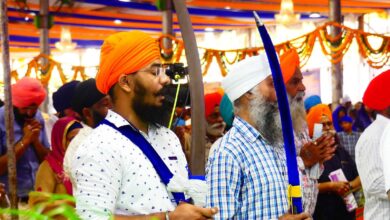 Guru Nanak jayanti celebrated with gaiety, devotion by Sikhs in Telangana. Photo: Mohammed Hussain