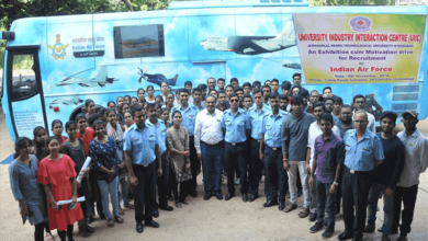 Air Force publicity exhibition drive vehicle reaches Hyderabad