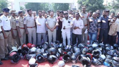 10 FIR cases registered against fake helmet sellers in Cyberabad