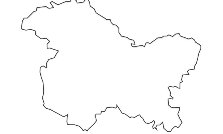 Kashmir map