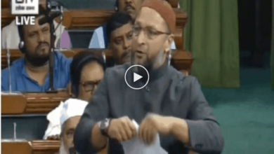 Asaduddin Owaisi tears copy of CAB in Parliament