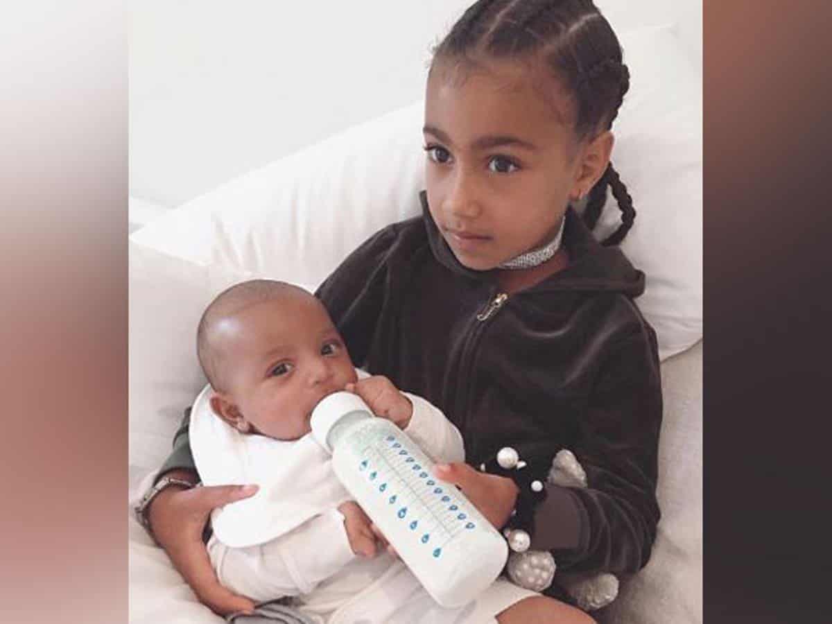 Kim shares adorable throwback picture of North and Psalm West