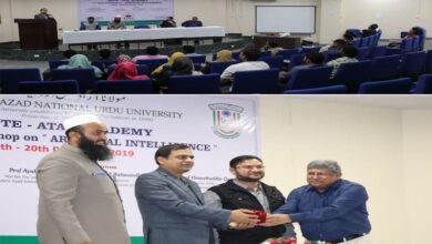 Training programme on Artificial Intelligence concludes at MANUU