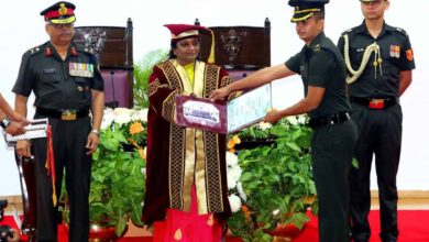 TS Governor confers engineering degrees to Indian army officers