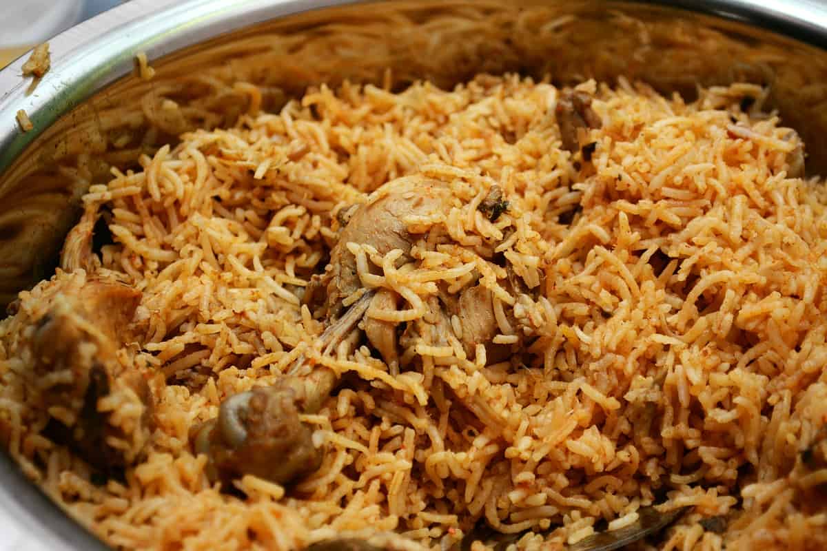 Outrage in K'taka over Hindu saint's image used for Biryani publicity