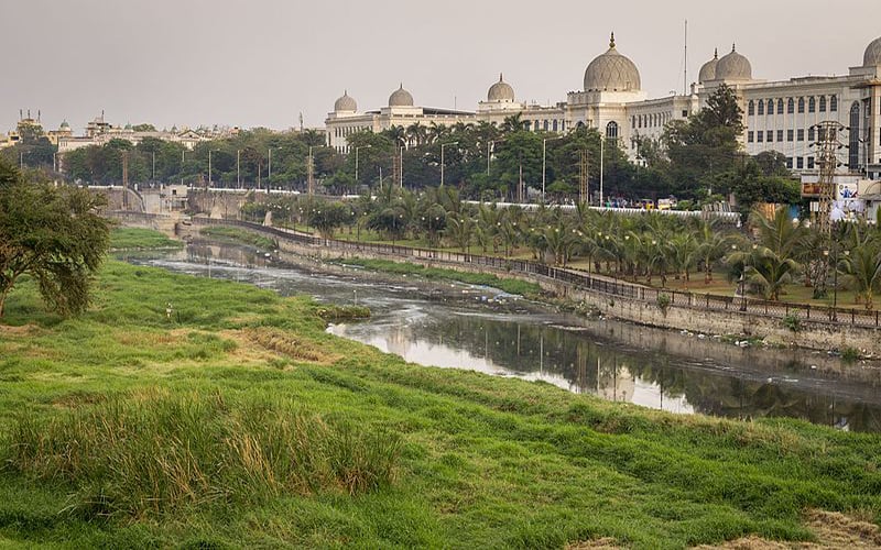 River Musi of Hyderabad