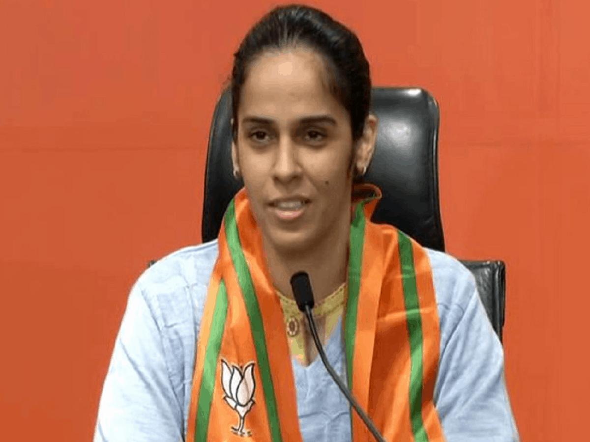 Saina Nehwal joins BJP