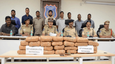 Three interstate drug peddlers held in Hyderabad