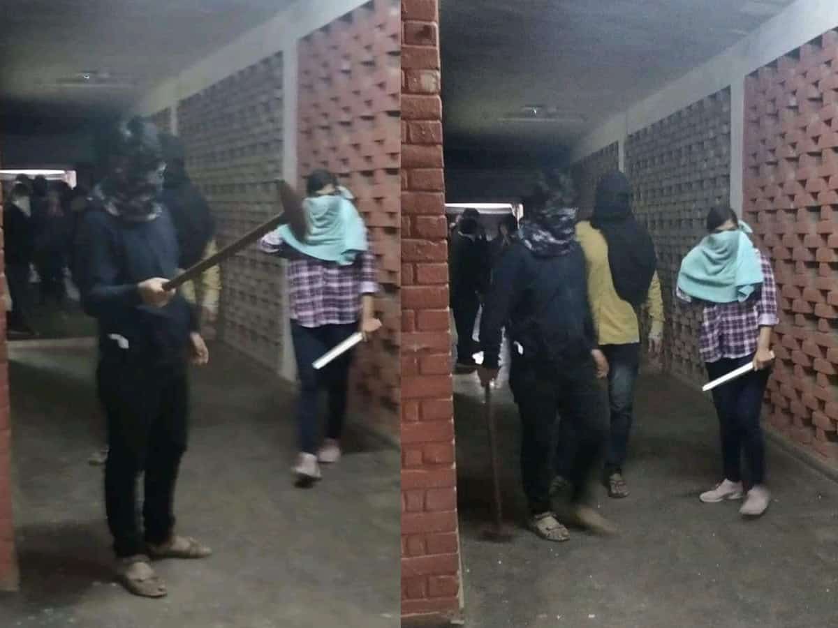 JNU violence