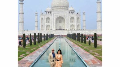 Jeff Bezos visit to Taj Mahal