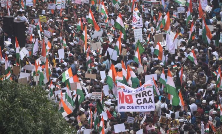 Million march in Hyderabad