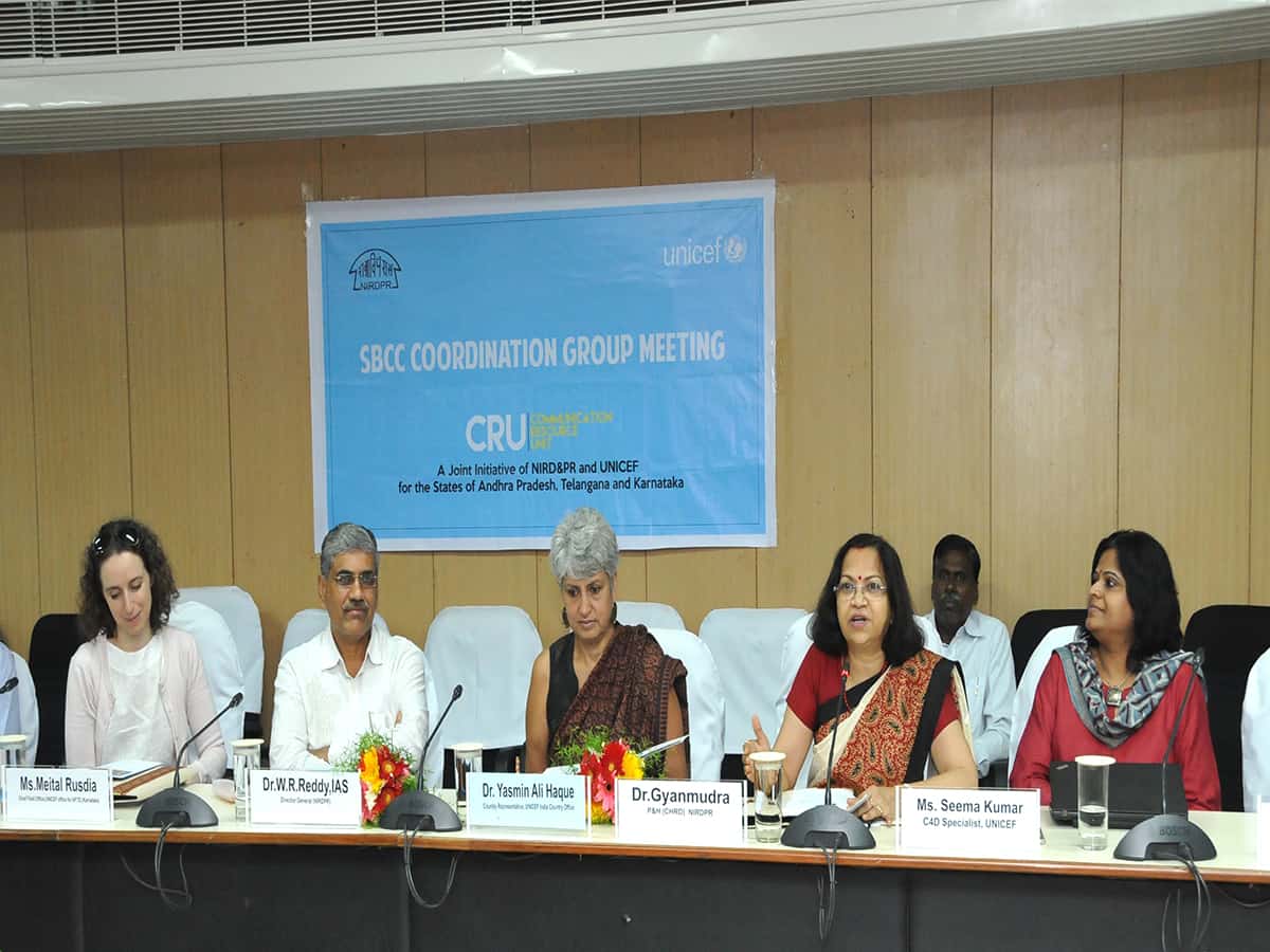 NIRDPR and UNICEF establish Communication Resource Unit