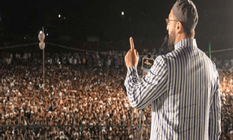 Hyderabad: AIMIM protest meet for Gaza in Darussalam on Monday