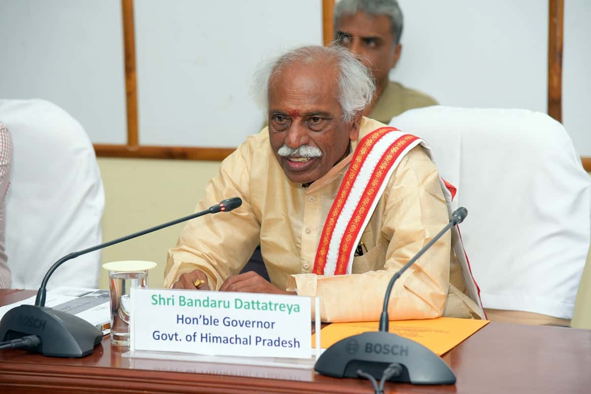 Image of Governor of Himachal Pradesh Bandaru Dattatreya