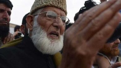 Geelani buried in local graveyard near his residence in Srinagar