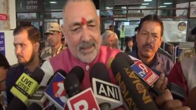 Katihar (Bihar), June 1 (PTI) Union Minister Giriraj Singh Wednesday said the proposed caste census in Bihar must exclude infiltrators like Bangladeshis and Rohingyas, who are not acknowledged to be so because of politics of appeasement . The BJP leader, who was here to take part in saffron party's state executive meeting, said there is need for a strong anti-conversion law, dropping the use of the term 'minorities' and erasing all symbols of oppression by foreign invaders like the Gyanvapi mosque, a religious structure in Varanasi. Singh, who represents Begusarai Lok Sabha seat in the state, told journalists these were his personal opinion on burning issues of the day, in the presence of many party colleagues. The union minister said he fully supported of the state government's move for a caste survey despite the Centre's refusal to conduct one. He was speaking a few hours ahead of an all-party meeting to be chaired by Chief Minister Nitish Kumar which would set in motion the state-specific survey of castes. Nonetheless, he added Muslims, who take advantage of reservations for backward classes, must also be covered in the exercise . He cited a petition filed in the 1990s to claim that population of illegal immigrants in 11 Bihar districts was about four lakhs back then and underscored the need for not including them in the exercise, which could grant legitimacy to the infiltrators, who are not called by the name because of politics of appeasement . Be they Bangladeshis, Rohingyas (from Myanmar) or any other type of illegal residents, they must be kept out , said Singh. Known for his hard line Hindutva stance, the union minister also stressed the need for a strong anti-conversion law . He said there is need for redefining the term minorities and even doing away with it in the light of the Narendra Modi government's motto of 'Sabka saath sabka vikas'. Even (Mehmood) Madani has said he does not belong to a minority group , Singh said referring tongue in cheek to the Deoband cleric's recent averment that Muslims should consider themselves to be in "majority" taking into account all like-minded people. Asked about his take on the Gyanvapi controversy and leak of video footage of a survey conducted at the premises and the Places of Worship Act of 1991, which is being resented by those demanding restoration of a temple at the mosque site, he said the matter is sub-judice and he cannot comment on such a matter. "Nonetheless, in my view POW Act is not applicable to Gyanvapi. We must also understand why Muslims are so worked up over the leak of the video footage , he remarked. Had Sardar Patel lived longer and Rajendra Prasad been the president, this matter would have been settled. But Nehru put obstructions for his politics of appeasement. It was unnecessary. After all, the country was partitioned in the name of religion," Singh added. PTI NAC JRC KK