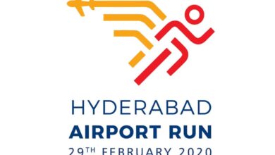 Hyderabad airport run 2020 by GMR