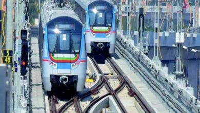 Metro Rail in Old city of Hyderabad