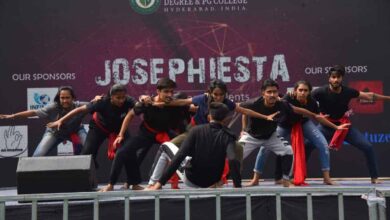Hyderabad: Students rock stage with dance moves at Josephiesta