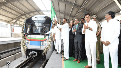 Hyderabad: KCR flags off JBS-MGBS metro service