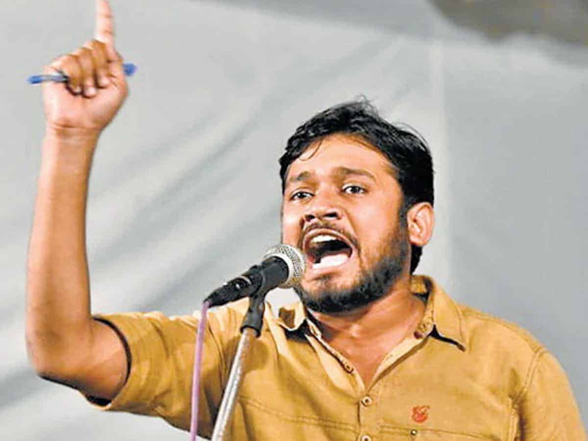 'BJP, AAP same team' Kanhaiya Kumar