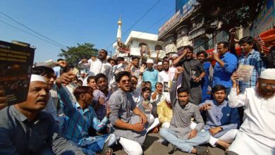 Students hold protest against CAA, NRC at Mehdipatnam