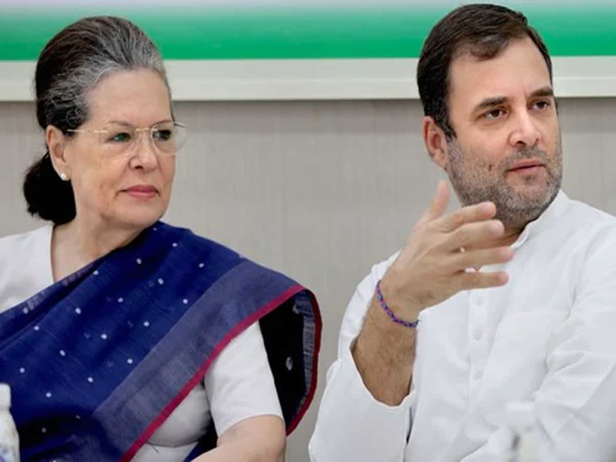 Sonia Gandhi and Rahul Gandhi