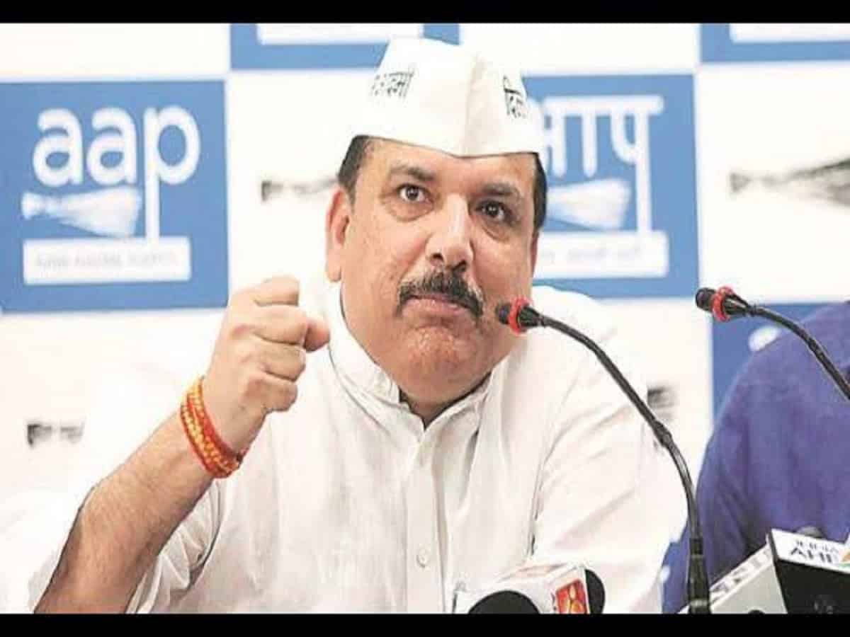 AAP gained national party status in 10 yrs, thankful to people of Gujarat: Sanjay Singh