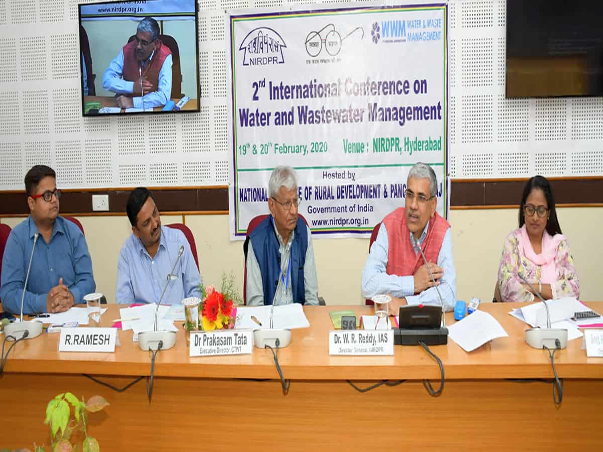 NIRDPR hosts 2nd conference on water and wastewater