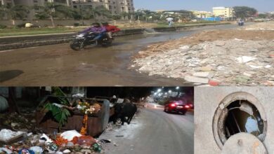 Bad roads in Hyderabad create havoc