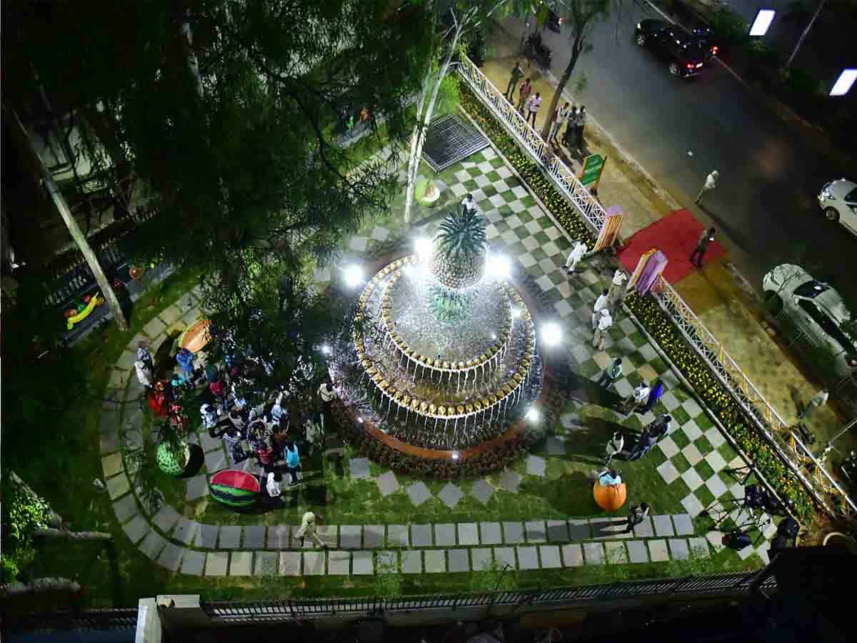 Hyderabad: Mayor inaugurates Fruit Park in Jubilee Hills