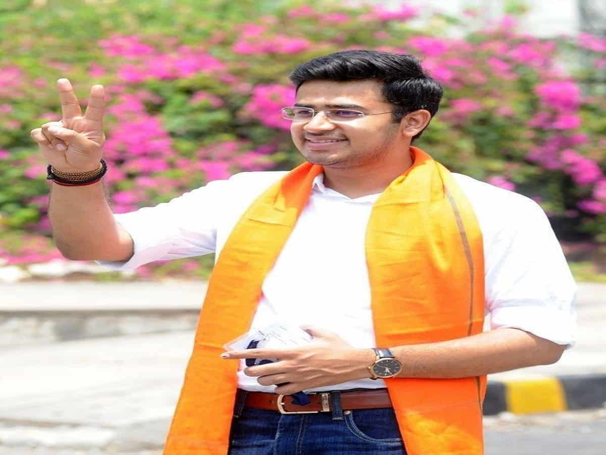 Karnataka: Congress workers ransack Tejaswi Surya's house, detained