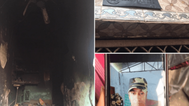 House of BSF Jawan burnt down in Delhi riots. Photo Courtesy: News18.com
