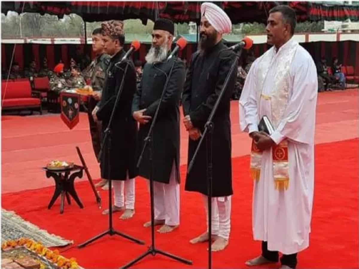 Inter-Faith Prayer Ceremony at New Army HQ