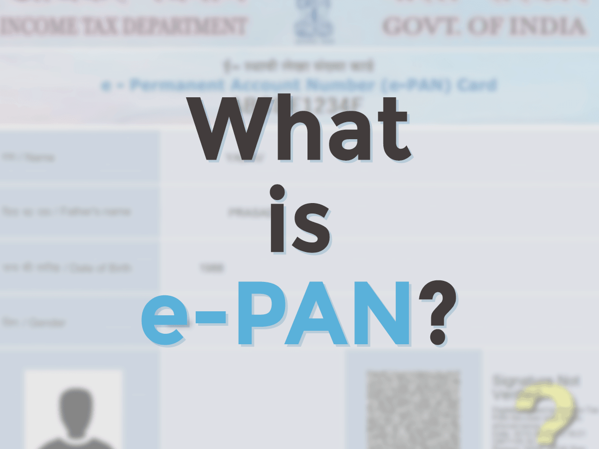 What is e-PAN?