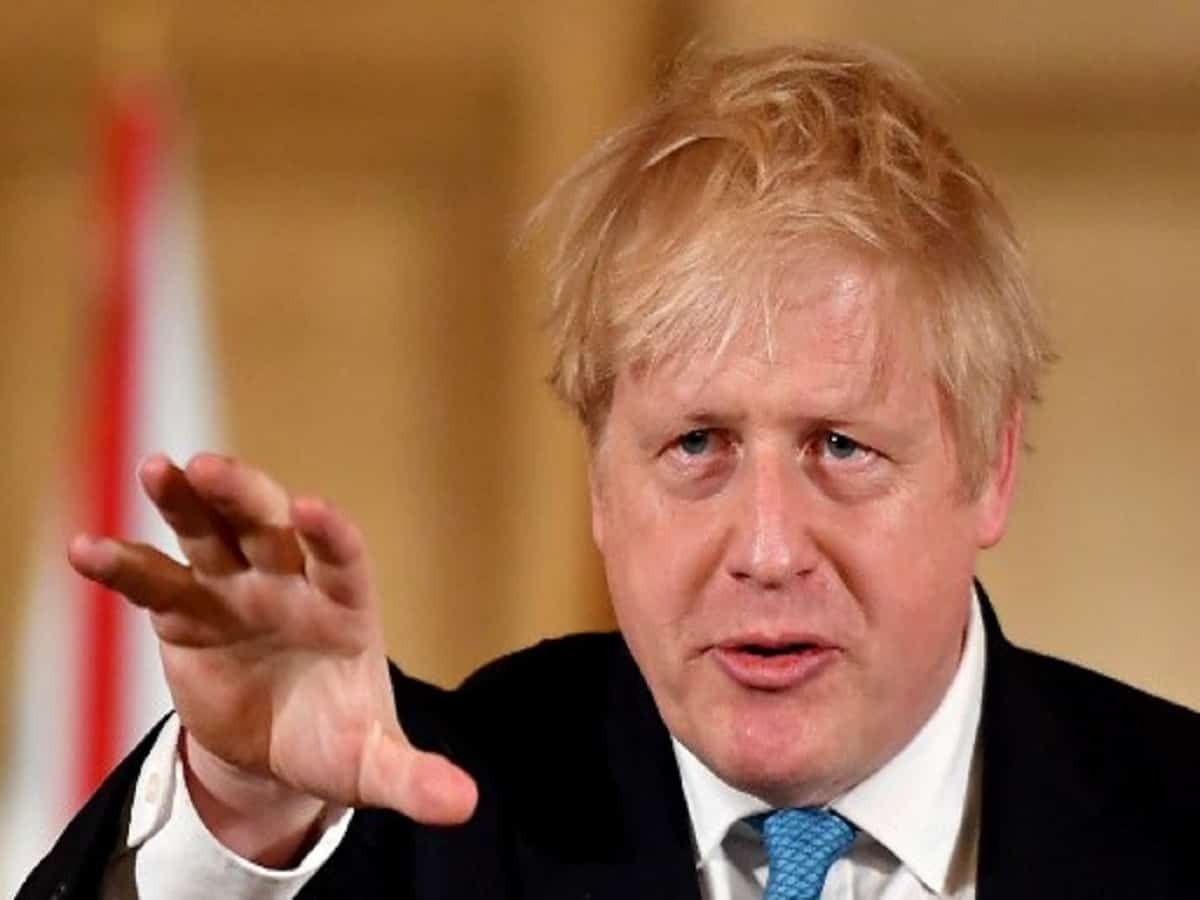 UK PM Boris Johnson