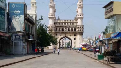 Pictures: Hyderabad lockdown