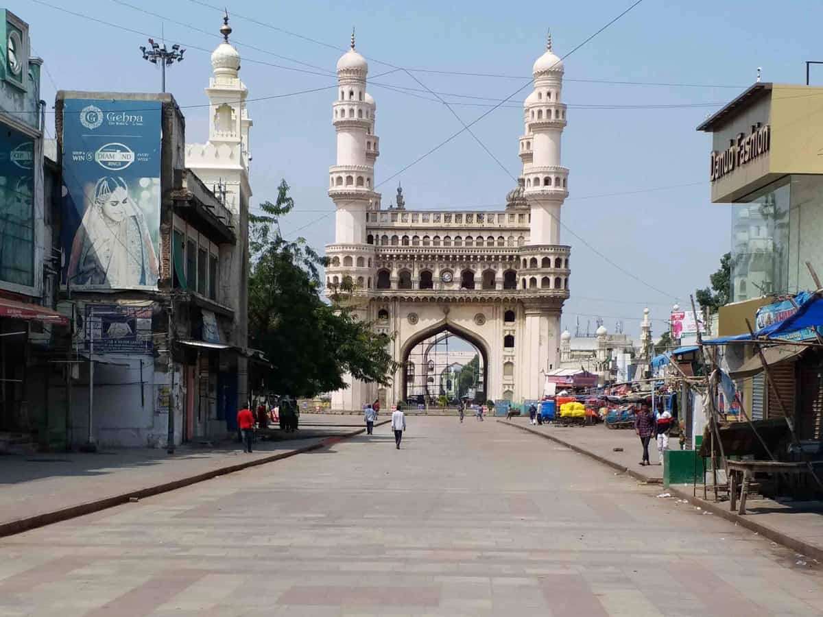 Pictures: Hyderabad lockdown