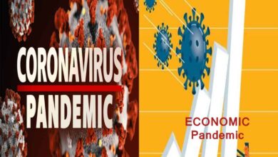 Economic pandemic and coronavirus