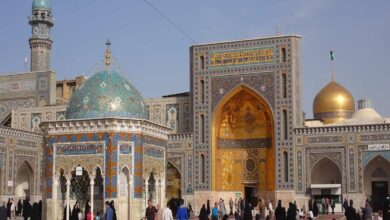 Imam Reza shrine in Mashhad, Iran.