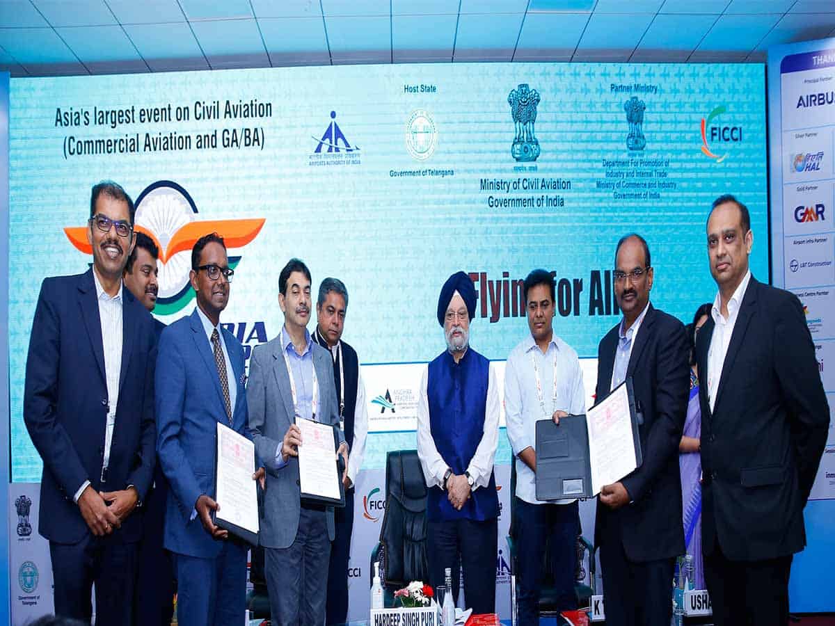 GHIAL signs tripartite MoU with Govt of Telangana