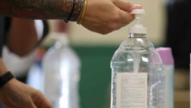 hand sanitizer